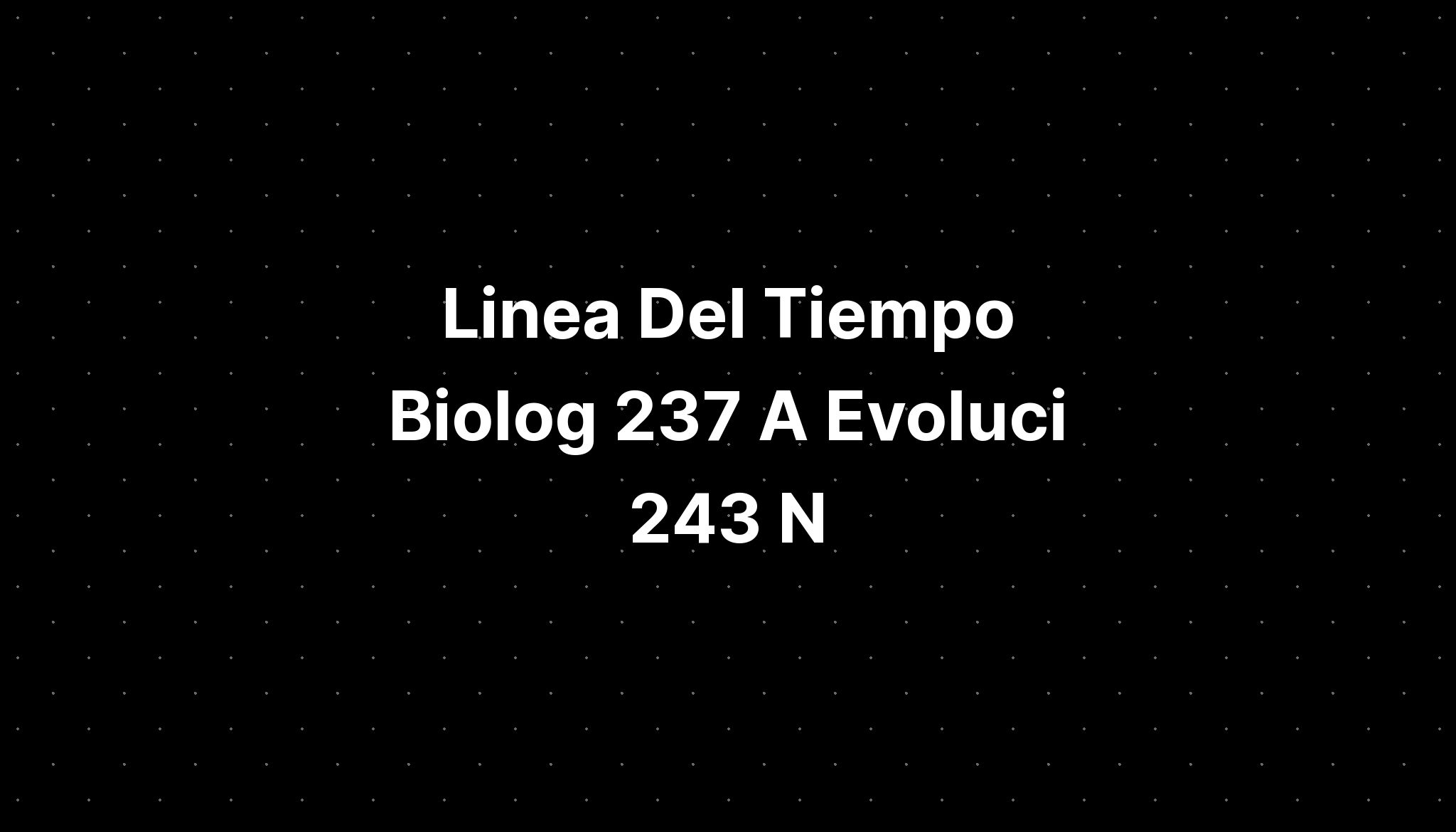 Linea Del Tiempo De La Evoluci 243 N By Gambaran - Riset